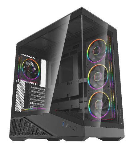 PC, Componente & Software - Carcasa ALPHAGEAR Spectre black