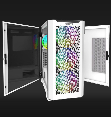 Carcasa Aqirys Aquilla Midi Tower White [4]