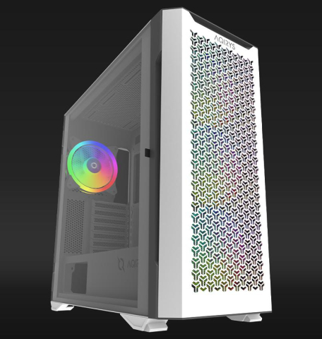 PC, Componente & Software - Carcasa Aqirys Aquilla Midi Tower White