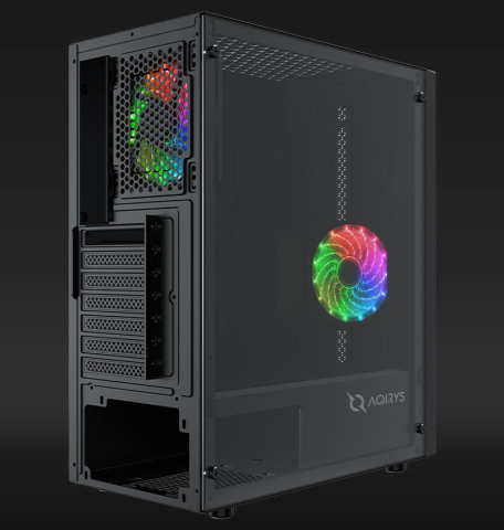 Carcasa Aqirys Mizar Midi Tower Black [3]
