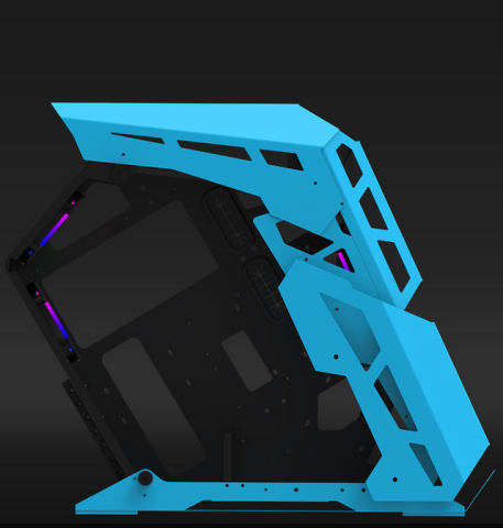 Carcasa Aqirys Procyon Mid Tower Blue [5]