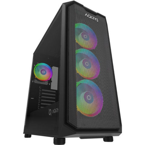 PC, Componente & Software - Carcasa Aqirys Wezen BK PRO Mid Tower