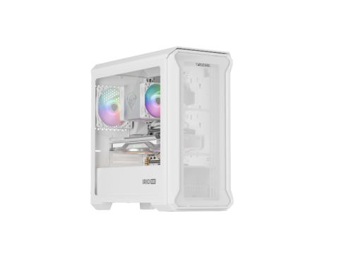 PC, Componente & Software - Carcasa GENESIS IRID 503 ARGB LT MATX WH