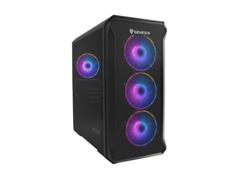PC, Componente & Software - Carcasa GENESIS IRID 503 ARGB V2 MINI BL