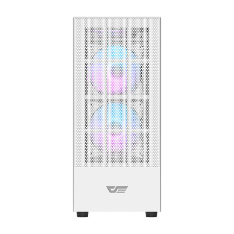 Carcasă pentru computer Darkflash A290 (alb) + 3 ventilatoare RGB [3]