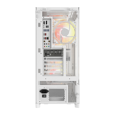Carcasă pentru computer DarkFlash AIRNOVA (albă) + 3 ventilatoare [6]