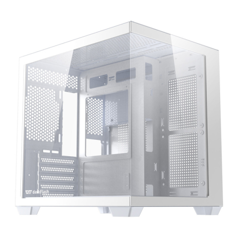 Carcase - Carcasă pentru computer DarkFlash B275 (albă)