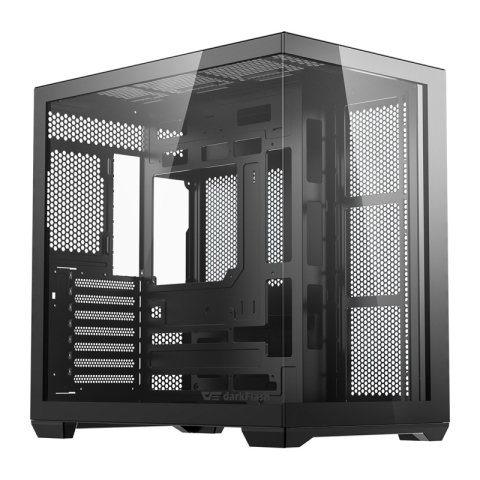 Carcase - Carcasă pentru computer DarkFlash C280 (negru)
