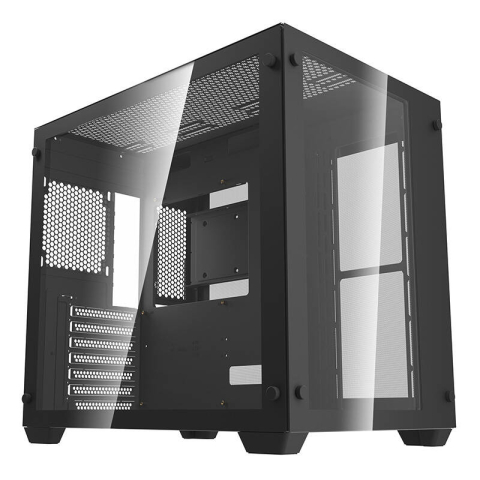 Componente PC NOI - Carcasă pentru computer Darkflash C285 (negru)