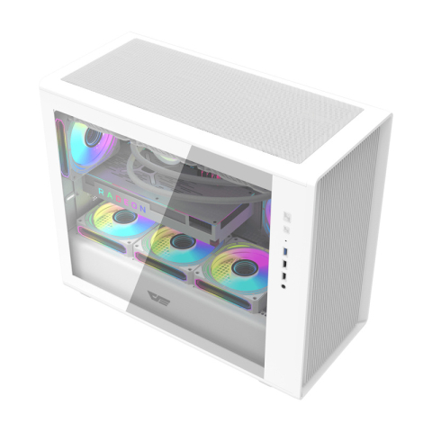Carcasă pentru computer Darkflash DB460M (alb) [2]