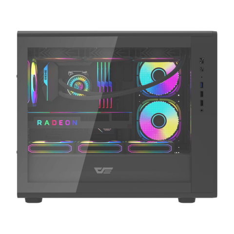 Carcasă pentru computer Darkflash DB460M (negru) [3]