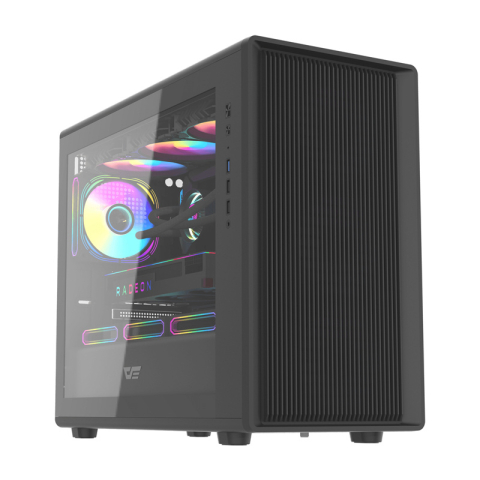 Carcase - Carcasă pentru computer Darkflash DB460M (negru)