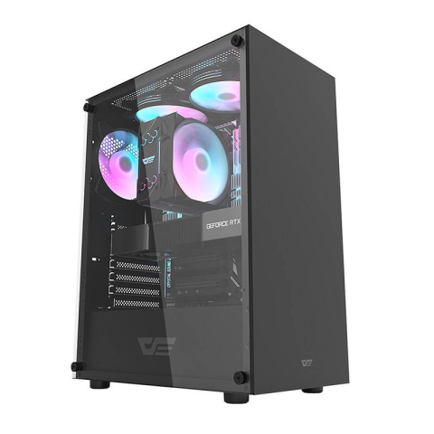 Carcasă pentru computer Darkflash DK100 (negru) [4]