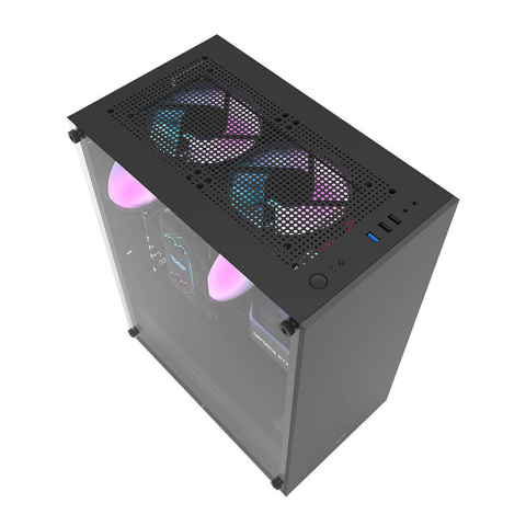 PC, Componente & Software - Carcasă pentru computer Darkflash DK100 (negru)