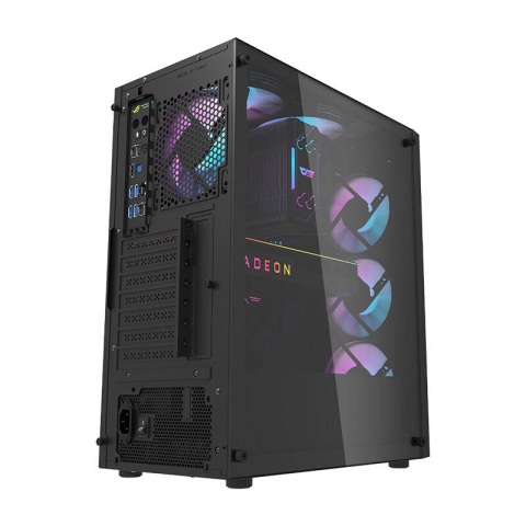 Carcasă pentru computer Darkflash DK351 (negru) + 4 ventilatoare RGB [4]