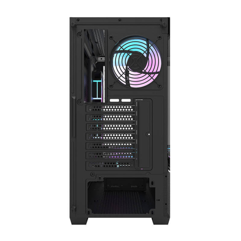 Carcasă pentru computer Darkflash DS900 AIR (negru) + 6 ventilatoare ARGB [4]