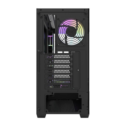Carcasă pentru computer Darkflash DS900 (negru) + 7 ventilatoare ARGB [4]