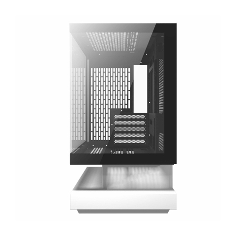 Carcasă pentru computer Darkflash F1 (alb) + 6 ventilatoare ARGB [3]