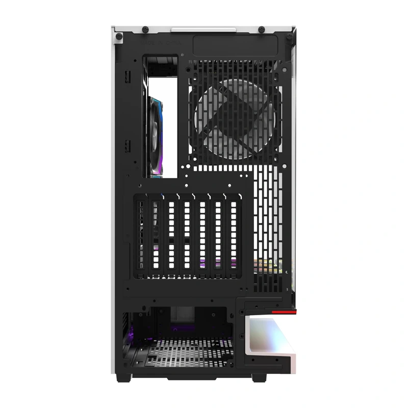 Carcasă pentru computer DarkFlash F1 ATX + 6 ventilatoare (alb) [16]