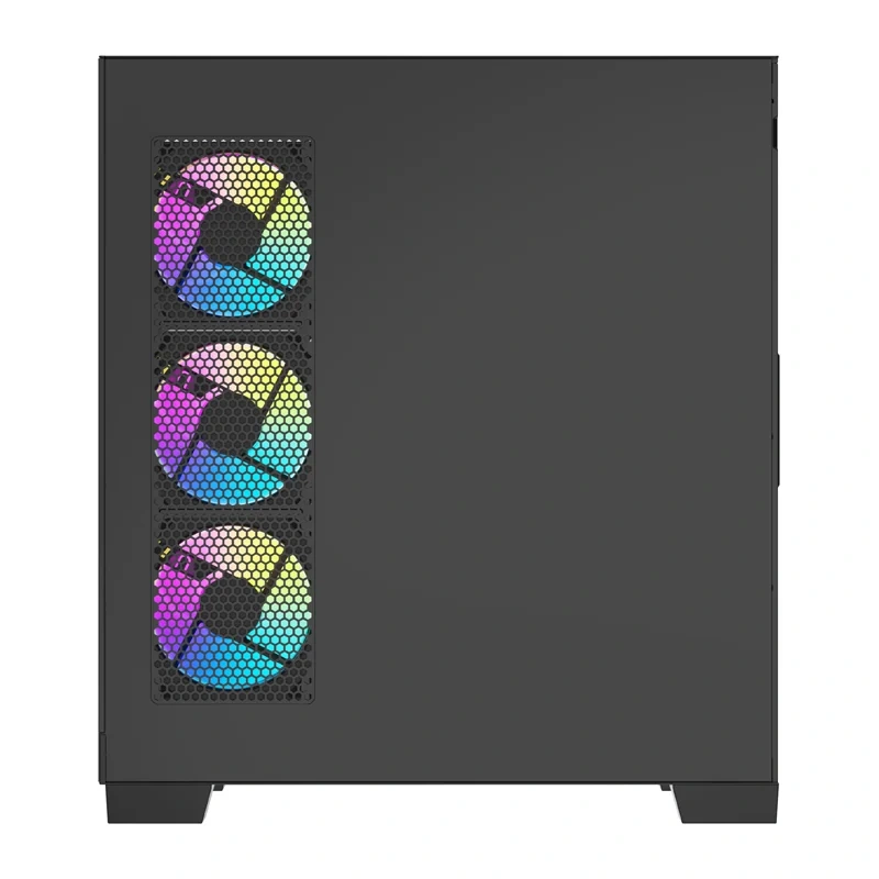 Carcasă pentru computer DarkFlash K430 + 6 ventilatoare (negru) [3]