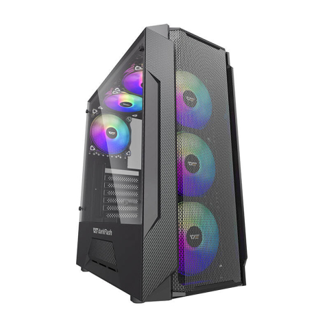 Carcase - Carcasă pentru computer Darkflash LEO (negru)