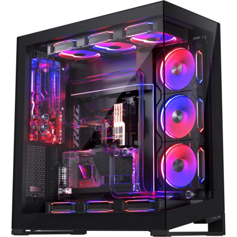 Componente PC NOI - Carcasa PHK NV SR NV9 MK2  E-ATX ARGB BK