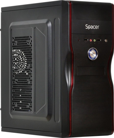PC, Componente & Software - Carcasa Spacer NewMercury, ATX, MidTower