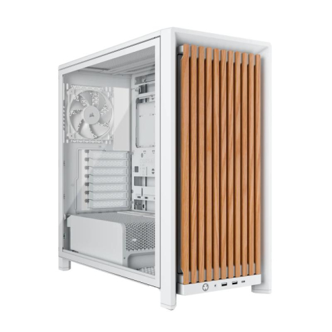 PC, Componente & Software - CASE CORSAIR 4000D RS WOOD WH / Oak