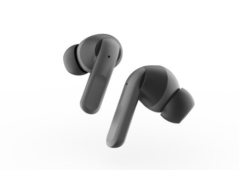 Casti audio - Casti Akai BTJE-J20ANC wireless, negru