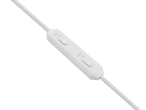 Casti cu fir Genesis Neon 613 G2 alb [2]