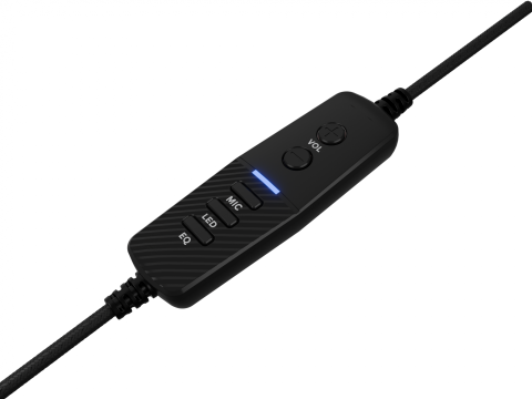 Casti cu fir Genesis Neon 764 negru [7]