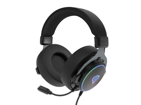 Periferice - Casti cu fir Genesis Neon 764 negru