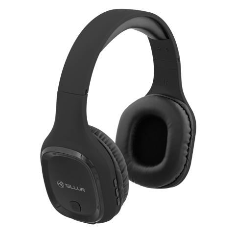 Periferice PC - Casti cu micr. Tellur Pulse, negru