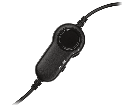 Periferice - Casti cu microfon Logitech H151, negru
