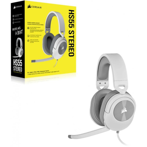 Casti Gaming Corsair HS55 Stereo White [3]