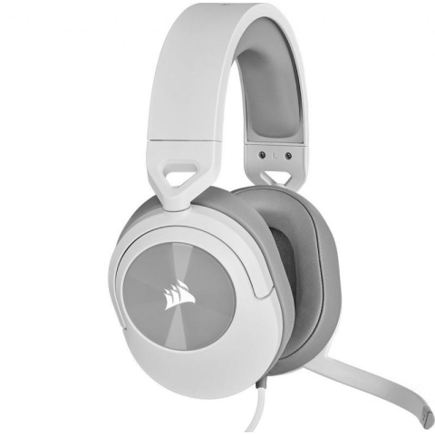Periferice - Casti Gaming Corsair HS55 Stereo White