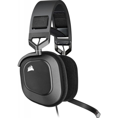 Periferice PC - Casti Gaming Corsair HS80 RGB USB Carbon