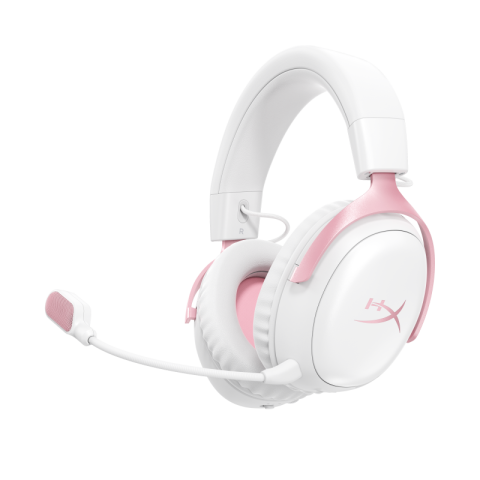 Periferice - Casti HP HyperX Cloud III S WL WHT PNK