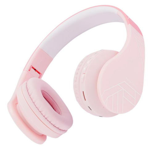 Periferice - Casti pentru copii PowerLocus P1 PINK