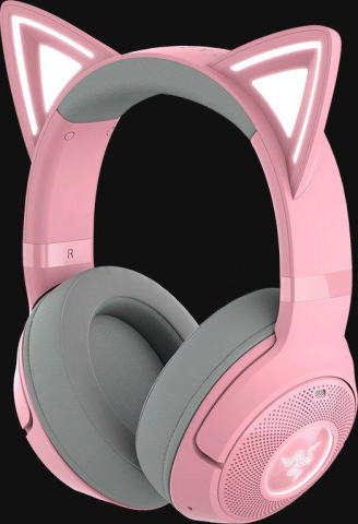 Casti audio - Casti Razer Kraken Kitty V2 Quartz Ed BT