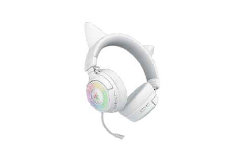 Casti audio - Casti Razer Kraken Kitty V3 Pro, alb