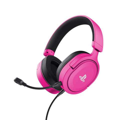 Casti audio - Casti Trust GXT 498B Forta PS5 roz