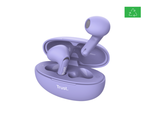 Periferice - Casti Trust Yavi wireless earph., violet