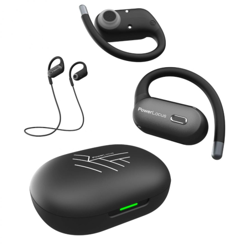 Periferice PC - Casti Wireless PowerLocus, negru