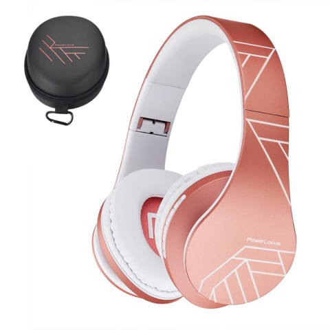Periferice - Casti Wireless PowerLocus P2, Rose Gold