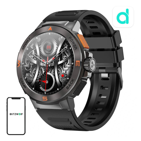 Ceas inteligent BlitzWolf BW-AT5 (negru) [4]