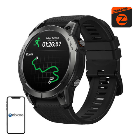 Ceasuri inteligente - Ceas inteligent Zeblaze Stratos 3 Pro (negru)