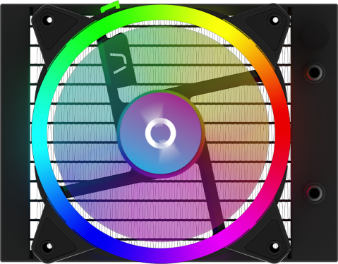 CPU Cooler Aquarius 120 AIO Black ARGB [5]