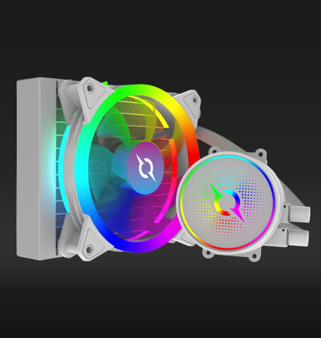 Componente PC NOI - CPU Cooler Aquarius 120 AIO White ARGB