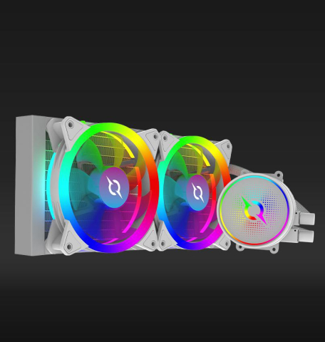 PC, Componente & Software - CPU Cooler Aquarius 240 AIO White ARGB